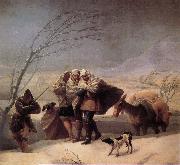 Francisco Goya Winter oil on canvas